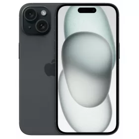   iPhone 15 128GB - 100% Akku - Fekete - Használt, Kiváló - 6 Hónap Garancia