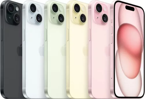 iPhone 15 128GB - 100% Akku - Fekete - Használt, Kiváló - 6 Hónap Garancia