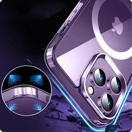 Tech-Protect FlexAir Hybrid MagSafe Tok iPhone 12 Pro Max - Átlátszó