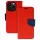 Fancy Case Kinyitható Piros/Sötétkék tok (Xiaomi Redmi Note 10 5G)
