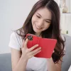 Samsung Galaxy A26 5G, Kinyitható kártyatartós tok állványfunkcióval - Piros - SMART CASE 