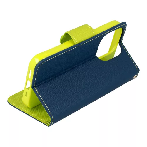 Fancy Case Kinyitható kék/zöld tok (Samsung S25 Ultra)