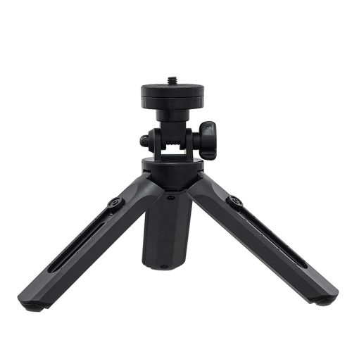 Mini tripod szelfibot tartó telefonhoz, kamerához, GoPro-hoz, 16–21 cm, fekete