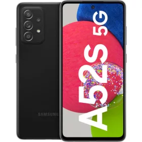   Samsung Galaxy A52s 5G Dual SIM 6/128GB Black - Használt, Független Kiváló - 6 Hónap Garancia