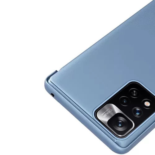 Clear kinyitható fekete tok (Honor Magic 4 Lite)