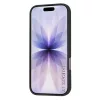 iPhone 17, Puha tapintású MagSafe szilikon tok, mikroszálas béléssel, Techsuit - SoftFlex - Fekete