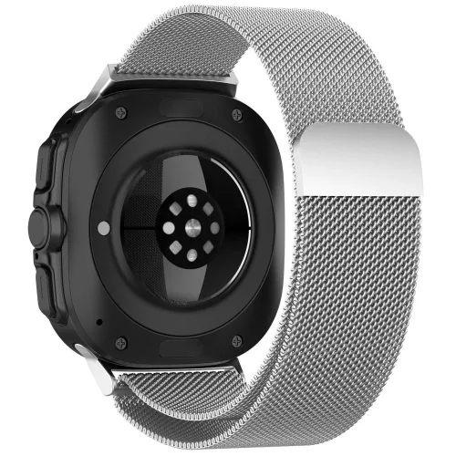 Tech-Protect MilaneseBand Szíj Samsung Galaxy Watch Ultra (47mm) - Ezüst