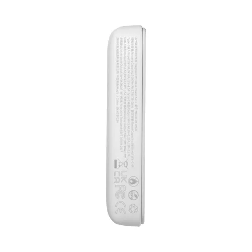 Joyroom JR-W020 20W MagSafe Powerbank 10000 mAh + 0,25m USB-A - USB-C kábel  - Fehér