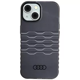 Audi IML Magsafe fekete tok (iPhone 15)