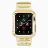 Szilikon Szíj és Tok Apple Watch-hoz - 44 mm - Sárga
