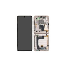   Gyári OEM LCD belső kijelző - Pink Gold - Samsung Galaxy Z Flip 4 5G 2022 - SM-F721