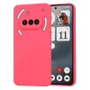 Nothing Phone 3a, Puha tapintású MagSafe szilikon tok, mikroszálas béléssel, Techsuit - SoftFlex - Pink