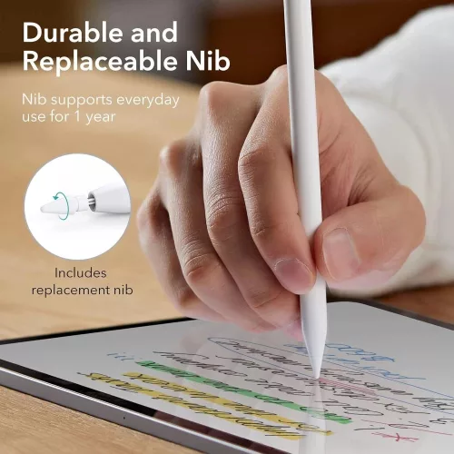 ESR Digital+ Magnetic Stylus Pen iPad-hez - Fehér