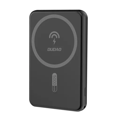 Dudao K14S USB-A / USB-C / MagSafe powerbank 20W 5000mAh - Fekete