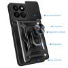 Techsuit - CamShield tok Honor 200 Smart / X7c - Fekete