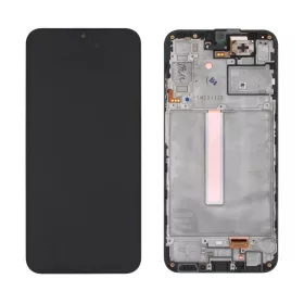   Gyári OEM LCD kijelző - Fekete - Samsung Galaxy A25 5G 2023 - SM-A256