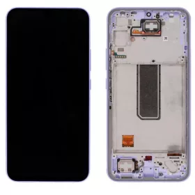   Gyári OEM LCD kijelző - Világoslila - Samsung Galaxy A34 5G 2023 - SM-A346
