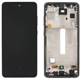   Gyári OEM LCD kijelző - Zöld/Menta - Samsung Galaxy A52s 5G 2021 - SM-A528