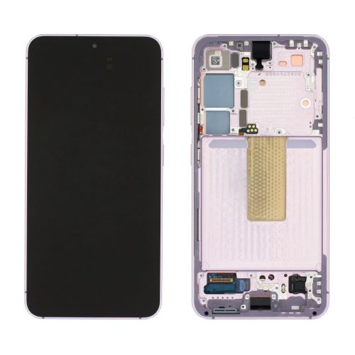 Gyári OEM LCD kijelző - Lila - Samsung Galaxy S23 5G 2023 - SM-S911