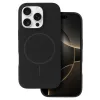 MagSafe Slim Szilikon tok iPhone 15 - Fekete