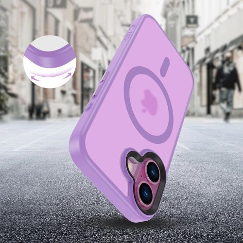 Tech-Protect MagMat MagSafe iPhone 16 tok - Lila