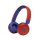 JBL JR310BT Vezeték nélküli fejhallgató gyerekeknek, Piros-kék