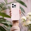 MagSafe Slim Szilikon tok iPhone 14 Pro Max - Light Pink