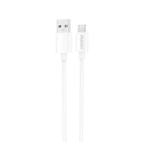 Dudao L4SM USB-A / micro USB kábel 2A 1 m – fehér
