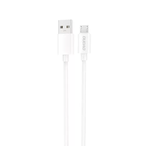 Dudao L4SM USB-A / micro USB kábel 2A 1 m – fehér