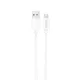 Dudao L4SM USB-A / micro USB kábel 2A 1 m – fehér
