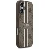 iPhone 17, Guess Hardcase 4G Printed Stripes MagSafe tok - Barna