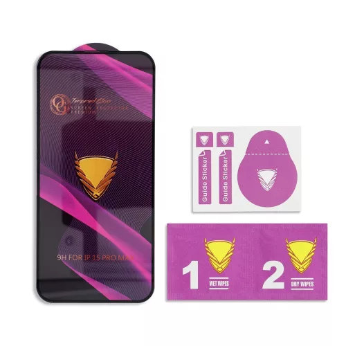 OG Premium Glass - Üvegfólia Xiaomi Redmi Note 13 5G / Redmi Note 13 Pro 4G - Fekete