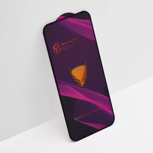 OG Premium Glass - Üvegfólia Xiaomi Redmi Note 13 5G / Redmi Note 13 Pro 4G - Fekete
