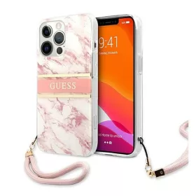 Guess Márvány mintás tok pánttal iPhone 13 Mini