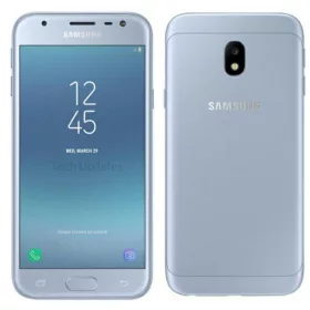  Samsung Galaxy J3 2017 16GB Blue Silver - Használt, Kiváló - 6 Hónap Garancia