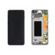 Gyári OEM LCD kijelző - Fekete - Samsung Galaxy S10 2019 - SM-G973