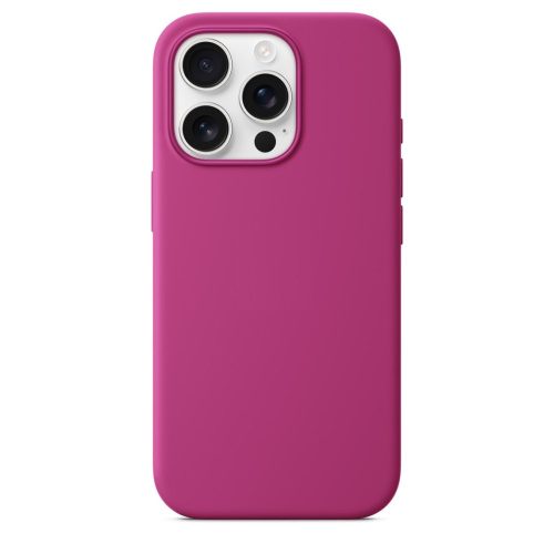 MagSafe Szilikon tok iPhone 16 Pro Max - Fuchsia (fukszialila)