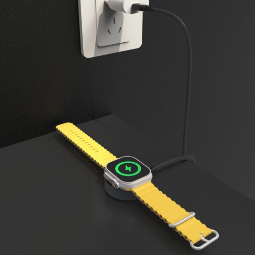 Dudao A12C indukciós töltő Apple Watch-hoz, 1.2 m – Fekete