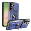 Modern Ütésálló Telefontok Állvánnyal és Kamera Védelemmel Samsung Galaxy A36 / A56 5G - Kék