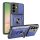 Modern Ütésálló Telefontok Állvánnyal és Kamera Védelemmel Samsung Galaxy A36 / A56 5G - Kék