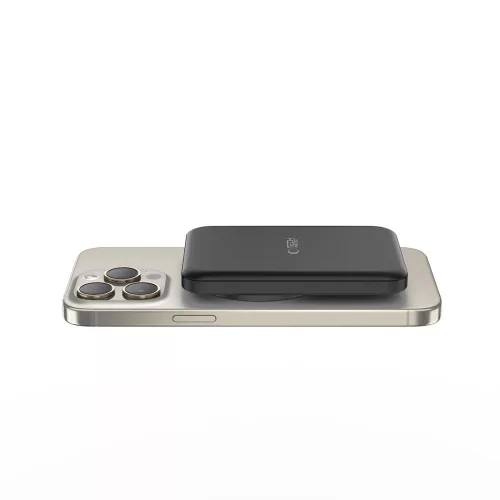 Tech-Protect LifeMag PB10 MagSafe Powerbank 5000mAh 15W USB-C port + USB-C kábel - Fekete