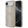 iPhone 17 Air, Guess Hardcase 4G Printed Stripes MagSafe tok - Bézs/rózsaszín