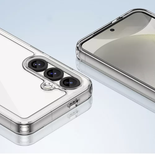 Google Pixel 10 Pro, Ütésálló átlátszó szilikon tok - Outer Space