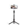 Tech-Protect Bluetooth-os fekete selfie tripod LED lámpával (akár 105 cm)