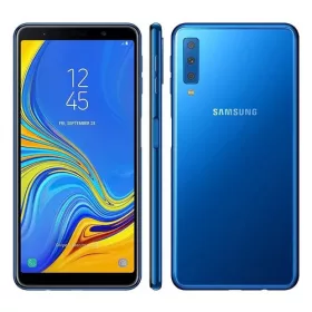   Samsung Galaxy A7 64GB Kék - Használt, Jó állapot - 6 Hónap Garancia