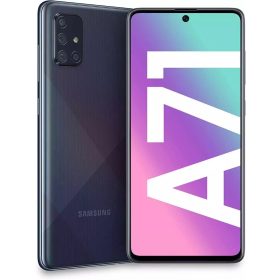   Samsung Galaxy A71 128GB Black - Használt, Független Jó állapotú - 6 Hónap Garancia