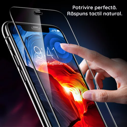 Techsuit - 111D Full Cover / Full Glue Üvegfólia (Előlapi kijelzőre) -  Samsung Galaxy Z Fold 7 - Fekete