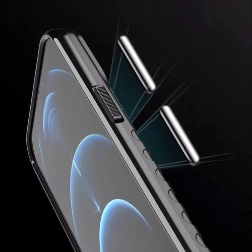 Ütésálló Thunder fekete tok (iPhone 13 Pro Max)
