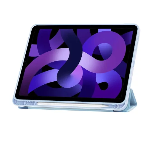 Tech-Protect iPad tok Pencil tartóval - Világoskék - iPad Air 13" 2024