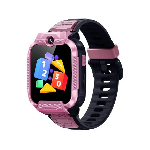 Mibro Kids Watch Z5 Gyerek Okosóra, 4G, GPS, SOS funkcióval - Rózsaszín